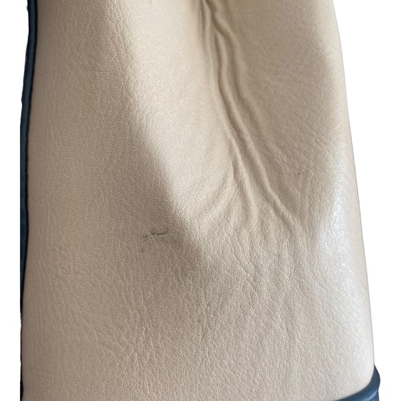 Women CALL IT SPRING Large Purse Crossbody Bag Beige and Black - Picture 8 of 8